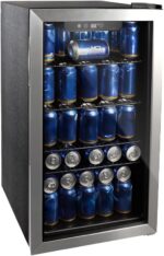 Cervejeira Expositor Vertical HQ Vidro Duplo 100 Litros Inox HQ-100CEVPV (127V) - Imagem 5