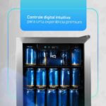 Cervejeira Expositor Vertical HQ Vidro Duplo 100 Litros Inox HQ-100CEVPV (127V) - Imagem 8
