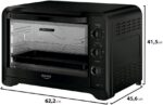 Dako Pratiko Forno Elétrico de Bancada, Preto, 70 Litros, com Grill, Espeto Giratório, Timer 120 Minutos, 220V - Imagem 5