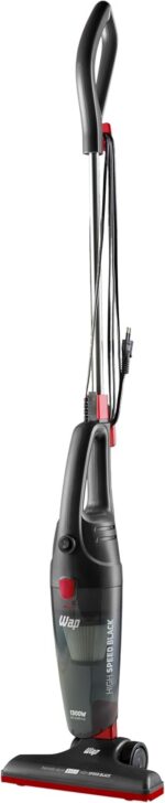 WAP Aspirador de Pó Vertical High Speed Black 2 em 1 Aspirador de Mão, 1300W 83 dBA Preto e Vermelho 127V - Imagem 5