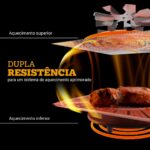 Air Fryer Oven Philco 15L Dupla Resistência 1800W PAF15B 220V - Imagem 6