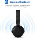 PHILIPS, Headphone Bluetooth, TAH2209, Até 25 horas de bateria, Preto - Imagem 9