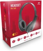 C3tech Headset com fio USB PH-340BK, Preto, microfone Omnidirecional, Alto-Falante 40mm - Imagem 4