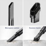 Aspirador Portátil Sem Fio para Carro Casa e Escritório com Acessórios para Limpeza Design Compacto Ergonômico para Uso Diário - Imagem 4