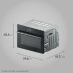 Forno Elétrico de Embutir Electrolux Multifuncional 50L Preto Experience OE5EA - Imagem 3