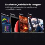 Monitor Koorui 22" FHD 1080p 75Hz Painel VA 99% sRGB Design Slim HDMI/VGA Inclinação Ajustável e VESA Preto 22N1 - Imagem 4
