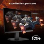 Monitor Koorui 22" FHD 1080p 75Hz Painel VA 99% sRGB Design Slim HDMI/VGA Inclinação Ajustável e VESA Preto 22N1 - Imagem 5