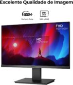 Monitor Koorui 22" FHD 1080p 75Hz Painel VA 99% sRGB Design Slim HDMI/VGA Inclinação Ajustável e VESA Preto 22N1 - Imagem 7