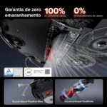 Robô Aspirador e Esfregão Roborock Saros 10R, Sucção 22.000Pa, Design Ultrafino 8cm, Autoesvaziamento, Detecção 3D - Imagem 4
