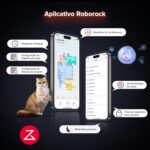 Robô Aspirador e Esfregão Roborock Saros 10R, Sucção 22.000Pa, Design Ultrafino 8cm, Autoesvaziamento, Detecção 3D - Imagem 9