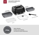 WAP Fritadeira Elétrica Air Fryer Barbecue Digital 12 em 1, 10 Litros, 4 Níveis de Temperatura, Antiaderente, 1700W 220V - Imagem 6