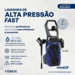 Kit Lavagem Correta Profissional Vonixx Lavadora Alta Pressão Fast + Produtos E Acessórios Automotivos Vonixx (220 V) - Imagem 7
