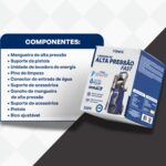 Kit Lavagem Correta Profissional Vonixx Lavadora Alta Pressão Fast + Produtos E Acessórios Automotivos Vonixx (220 V) - Imagem 8