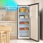 Freezer e Conservador Vertical HQ 330 Litros Inox e Preto HQ-330FV/RFFIX (127V) - Imagem 7