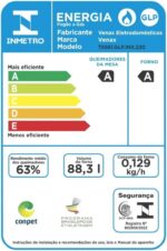 Fogao 5 Bocas Venax Temis Inox Gas GLP 220 V - Imagem 8