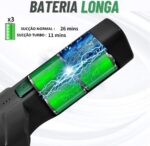 Aspirador de Pó sem Fio Portatil Recarregavel Potente De Mao Power Max - Imagem 4