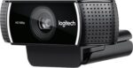 Logitech Webcam HD C922 Pro Streaming, webcam de transmissão de câmera 1080p, grava suas sessões de jogos em transmissão HD rica, tripé de substituição de fundo incluído - Imagem 3