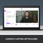 Logitech Webcam HD C922 Pro Streaming, webcam de transmissão de câmera 1080p, grava suas sessões de jogos em transmissão HD rica, tripé de substituição de fundo incluído - Imagem 8