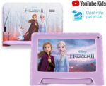 Tablet Infantil Frozen II com Controle Parental 4GB RAM + 64GB + Tela 7 pol + Case + Wi-fi + Android 13 + Quad Core Multi - NB416 - Imagem 9