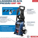 Bosch Lavadora de Alta Pressão GHP 180 1800 PSI 1500W 127V - Imagem 7