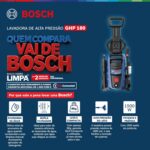 Bosch Lavadora de Alta Pressão GHP 180 1800 PSI 1500W 127V - Imagem 11