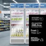 Refrigerador Expositor Vertical Eos Eco Gelo 295l Eev300b Branco 220v - Imagem 4