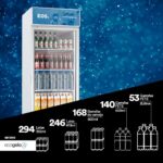 Refrigerador Expositor Vertical Eos Eco Gelo 295l Eev300b Branco 220v - Imagem 5