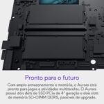 Notebook Gamer Dell Alienware Aurora 16" WQXGA | Intel Core 5 | 16GB RAM | 512GB SSD | NVIDIA GeForce RTX 4050 | Linux | AC16-C5210H-D20 - Imagem 8