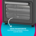 Fritadeira 9L Cadence Classicook Forno e Fryer 2 em 1-220V - Imagem 4