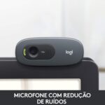 Webcam HD C270 com 3 MP para Chamadas e Gravações em Vídeo Widescreen, Logitech, Webcams e Equipamentos de Voip - Imagem 3