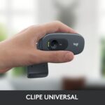Webcam HD C270 com 3 MP para Chamadas e Gravações em Vídeo Widescreen, Logitech, Webcams e Equipamentos de Voip - Imagem 5