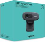 Webcam HD C270 com 3 MP para Chamadas e Gravações em Vídeo Widescreen, Logitech, Webcams e Equipamentos de Voip - Imagem 7