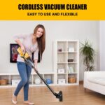 Aspirador de pó sem fio compatível com bateria DEWALT 20 V (bateria não incluída), aspirador portátil para casa, barco, oficina, carro, pelos de animais de estimação, apenas ferramentas de - Imagem 4