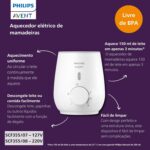 Aquecedor de Mamadeiras Elétrico Philips Avent - 220V - SCF355/08 - Imagem 5