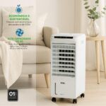 Climatizador de Ar Eos 7,5 Litros 4 em 1 com Controle Remoto Só Frio Ecl75d 110v - Imagem 2