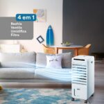 Climatizador de Ar Eos 7,5 Litros 4 em 1 com Controle Remoto Só Frio Ecl75d 110v - Imagem 3