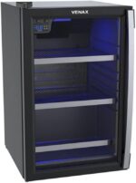 Cervejeira Venax Blue Light 100 Preto Fosco Porta Invertida (220V) - Imagem 4