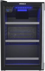 Cervejeira Venax Blue Light 100 Preto Fosco Porta Invertida (220V) - Imagem 5
