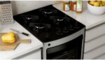 Fogão Consul 4 bocas cor Inox com mesa de vidro e grade de ferro fundido - CFO4VAR BIVOLT - Imagem 4