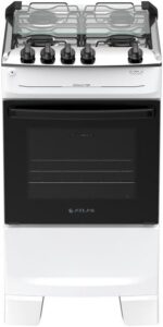 Fogão 4 Bocas Atlas Mônaco Top Mesa de Inox a Gás Bivolt - Imagem 2