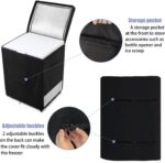 Capa Para Freezer Externo, Capa Resistente 600D 100% À Prova D'Água Para Freezer Horizontal, Capas Para Freezer Horizontal Externo De 5,0 Cúbicos, A Parte Superior Pode Ser Aberta Com Zíper ( - Imagem 4