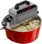 SARO Panela Misturadora Automática para Doces e Massas 10 Litros em Alumínio Fundido Vermelho - Imagem 5