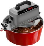 SARO Panela Misturadora Automática para Doces e Massas 10 Litros em Alumínio Fundido Vermelho - Imagem 7