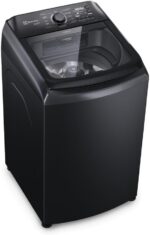 Máquina de Lavar Electrolux 14,5kg Preta Efficient Cesto Inox Jet&Clean e Filtro Fiapos 220v LEP15 - Imagem 4