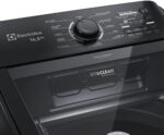 Máquina de Lavar Electrolux 14,5kg Preta Efficient Cesto Inox Jet&Clean e Filtro Fiapos 220v LEP15 - Imagem 5