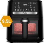 Air Fryer Philco 9,5L Visor Glass Redstone 1800W PAF95A 127V - Imagem 2