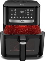 Air Fryer Philco 9,5L Visor Glass Redstone 1800W PAF95A 127V - Imagem 6