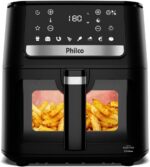 Air Fryer Philco 9,5L Visor Glass Redstone 1800W PAF95A 127V - Imagem 15
