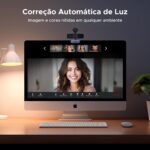 UGREEN Webcam 2K para PC Ultra HD com Microfone, Câmera para PC com Capa de Privacidade, Webcam USB para Streaming, Conferência, Videochamada, Zoom, Skype, Teams, FaceTime, Cinza - Imagem 4