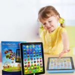 Tablet Infantil Didático Interativo Bilingue Azul - Imagem 4